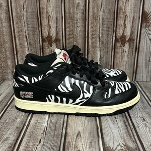 Nike SB‎ Dunk Low OG QS Quartersnacks Zebra Mens 9 DM3510-001